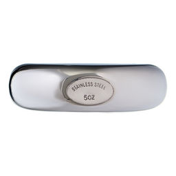 Фляжка Настоящий мужчина, нержавеющая сталь, круглая, 150 мл, 5 oz