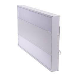 ULO-K16B 2x16W/4000K/L50 5W/RGB IP44 LIGHT GREY Светильник линейный светодиодный подвесной с фоновой подсветкой. Белый свет (4000К). Алюминий. Цвет светло-серый. TM Uniel