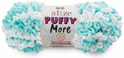 Пуффи Морэ (Puffi More) пряжа Alize 100%микрополиэстер 2х150г/11.5м