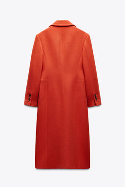 TAILORED WOOL BLEND COAT ZW COLLECTION - Zara фото 6