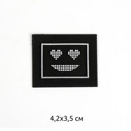 Аппликации пришивные арт.TBY.2409 4,2х3,5см, уп.20 шт