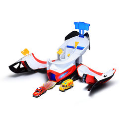 Парковка "Автотрек-трансформер. Пожарник" в коробке