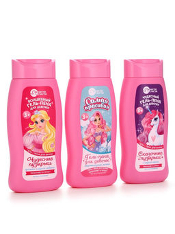 Гель-пена для девочек Волшебная пена, аромат сладкая жвачка, 250 мл, Чистое счастье  фото 2