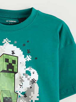 Minecraft Bask?l? Erkek Bebek Ti??rt 2li