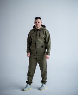 Утепленный костюм мужской футер 3-нитка петля качество пенье - Knitka wear фото 11