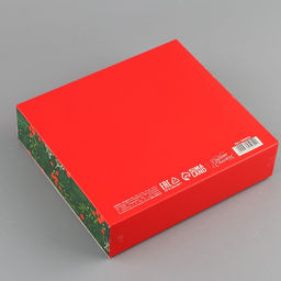 Складная коробка подарочная С новым годом, 20 18 5 см, БЕЗ ЛЕНТЫ - Дарите счастье фото 4