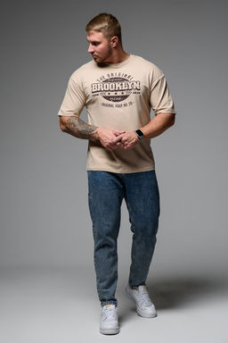 Футболка мужская 8507/1 оверсайз