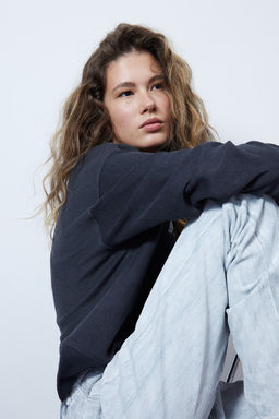 Sudadera oversize con motivo delante - H&m фото 4