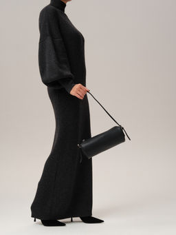 Кожаная сумка Tube DBR 31343 черный  фото 9