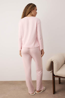 Pembe Orme Pijama Tak?m? THMAW26PT00121