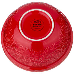 САЛАТНИК ДЛЯ СМЕШИВАНИЯ И СЕРВИРОВКИ LEFARD KITCHEN PASSION 23 СМ КРАСНАЯ