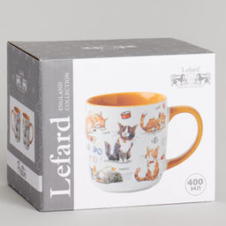 КРУЖКА LEFARD 400МЛ CATS 9.0*5.6*9.3CM  фото 2
