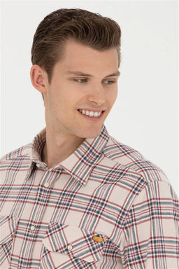 Мужская рубашка с длинным рукавом Stone - U.s. polo assn фото 9