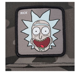 Бейсболка CAPSLAB арт. CL/REM5/1/PCT/RMB Rick and Morty Rick (серый / камуфляж) фото 4