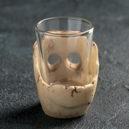 Стопка стеклянная «Череп. Хэллоуин», 50 мл