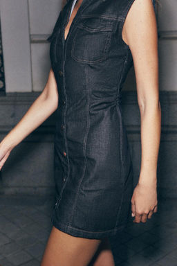 Z1975 DENIM MINI DRESS - Zara фото 7