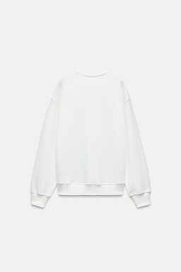 FLORAL PRINT SWEATSHIRT - Zara фото 8