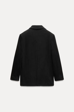 OVERSIZE FLEECE BLAZER - Zara фото 6