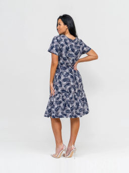 Платье женское, цвет синий