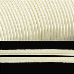 Кант TBY атласный шир.11мм цв.F102 молочный уп.65,8м