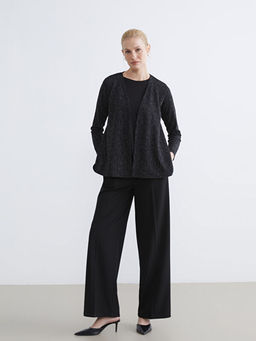 Bisiklet Yaka H?rka G?r?n?ml? Bluz