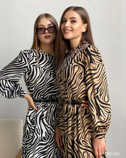 Платье Эмелин (коричневый) - Nadi bordo фото 7