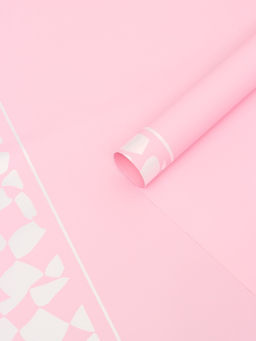 Цена за 20 шт. Плёнка флористическая для цветов и букетов, розовая, 57×57 см