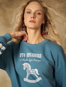 Свитшот Присказка - Sahar art lab фото 7