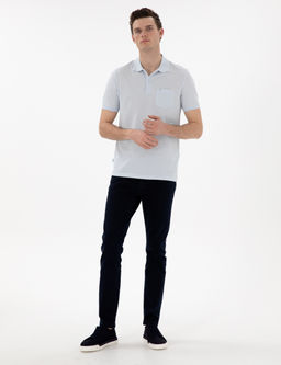 Lacivert Slim Fit Jean Pantolon