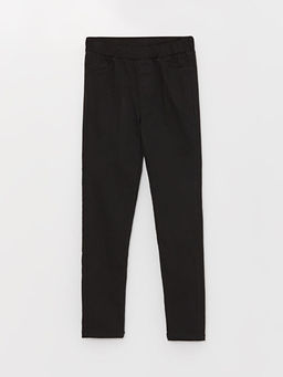 Beli Lastikli Super Skinny Fit K?z ?ocuk Pantolon