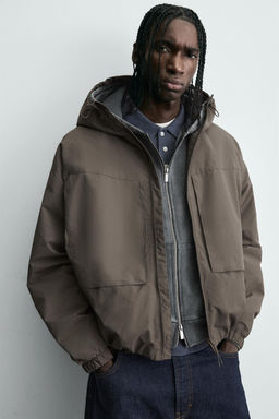 COMBINED FLEECE TECHNICAL JACKET