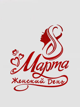 Цена за 3 шт. Пакет подарочный бумажный, С 8 марта, крафт, 26?15?35 см