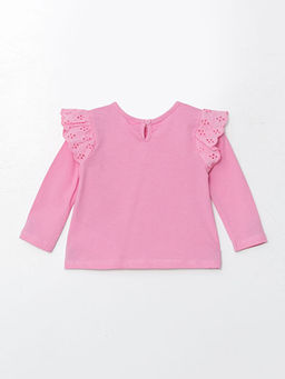 Bisiklet Yaka Basic K?z Bebek Bluz - Waikiki фото 2