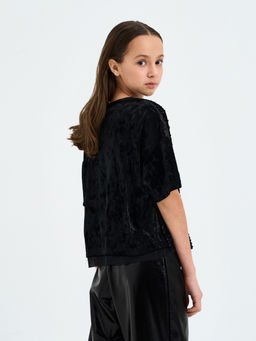 Блузка черный 254261920 - Nota bene фото 3