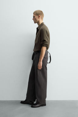 FLUID SHIRT WITH POCKET - Zara фото 4