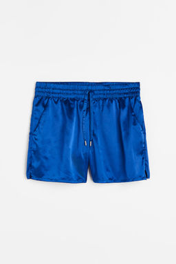 Pantalon corto de saten