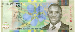 Банкнота 1 доллар 2024 года Багамские Острова