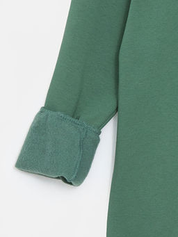 Bisiklet Yaka Bask?l? Erkek ?ocuk Sweatshirt - Waikiki фото 3