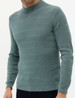 Ye_il Slim Fit Bisiklet Yaka Triko Kazak - Pierre cardin фото 6