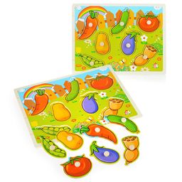 Пазл-вкладыш "Овощи" в ассортименте