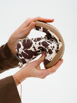 Босоногие ботинки 351.NATAbr.Шоколадные облака/Байка