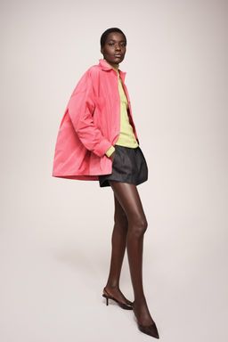 CAMISA BOLSILLOS - THE ITEM ZARA WOMAN / Rosa