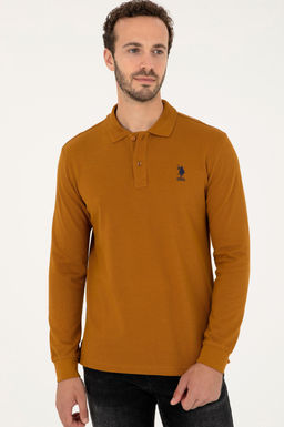U. S. Polo Assn / Мужской базовый свитшот кокосового цвета - U.s. polo assn фото 3