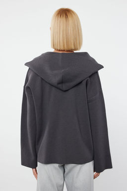 TRENDYOLMILLA Antrasit Premium Iplik/Ozel Iplik Triko H?rka TWOAW25HI00047  фото 5