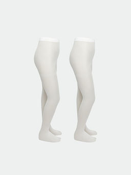 Basic K?z ?ocuk K?lotlu ?orap 2li