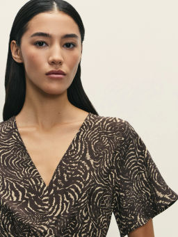 Платье мини с принтом / Zarina  фото 7