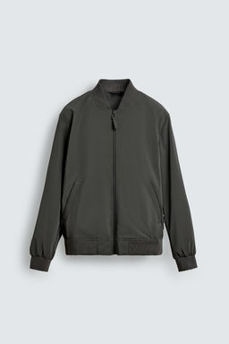 CAZADORA BOMBER T?CNICA / Verde gris - Zara фото 7