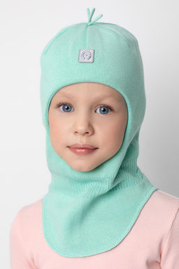 Crockid _ КВ 20249/светлая мята шапка-шлем дет