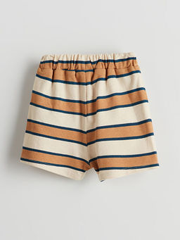 Beli Lastikli ?izgili Erkek Bebek ?ort