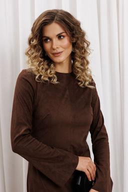 Платье Gizart 5433 шоколадный